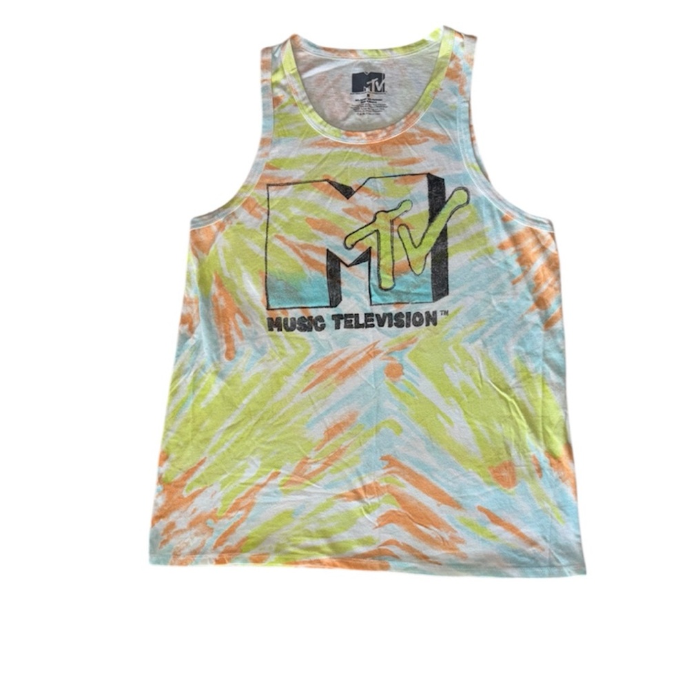 MTV Tie-Dye Women’s Tank Size M